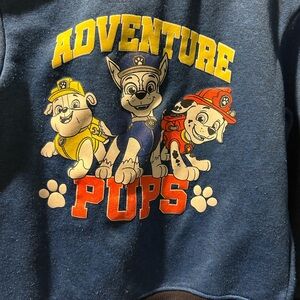 Paw patrol size 7 blue sweatshirt